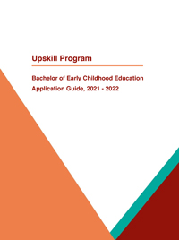 Cover of the Upskill Program application guide