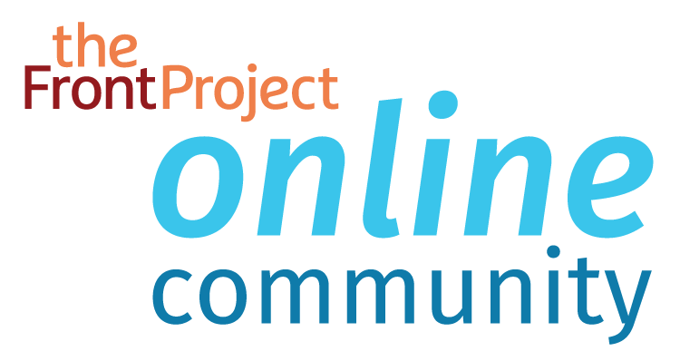 Online Community logo and link to access