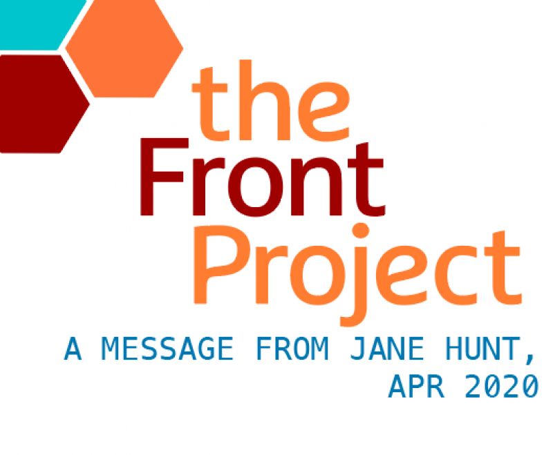 A message From Jane Hunt, April 2020