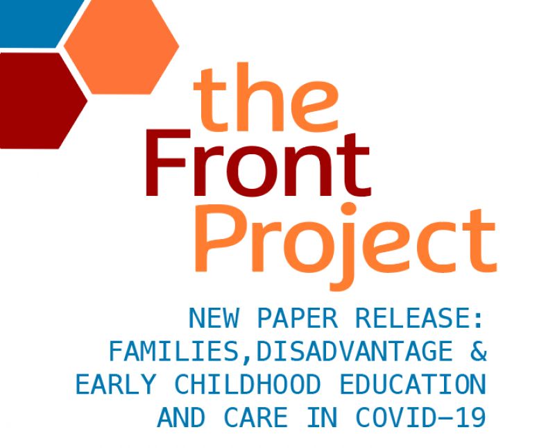 Families, Disadvantage & Early Childhood Education and Care in COVID-19